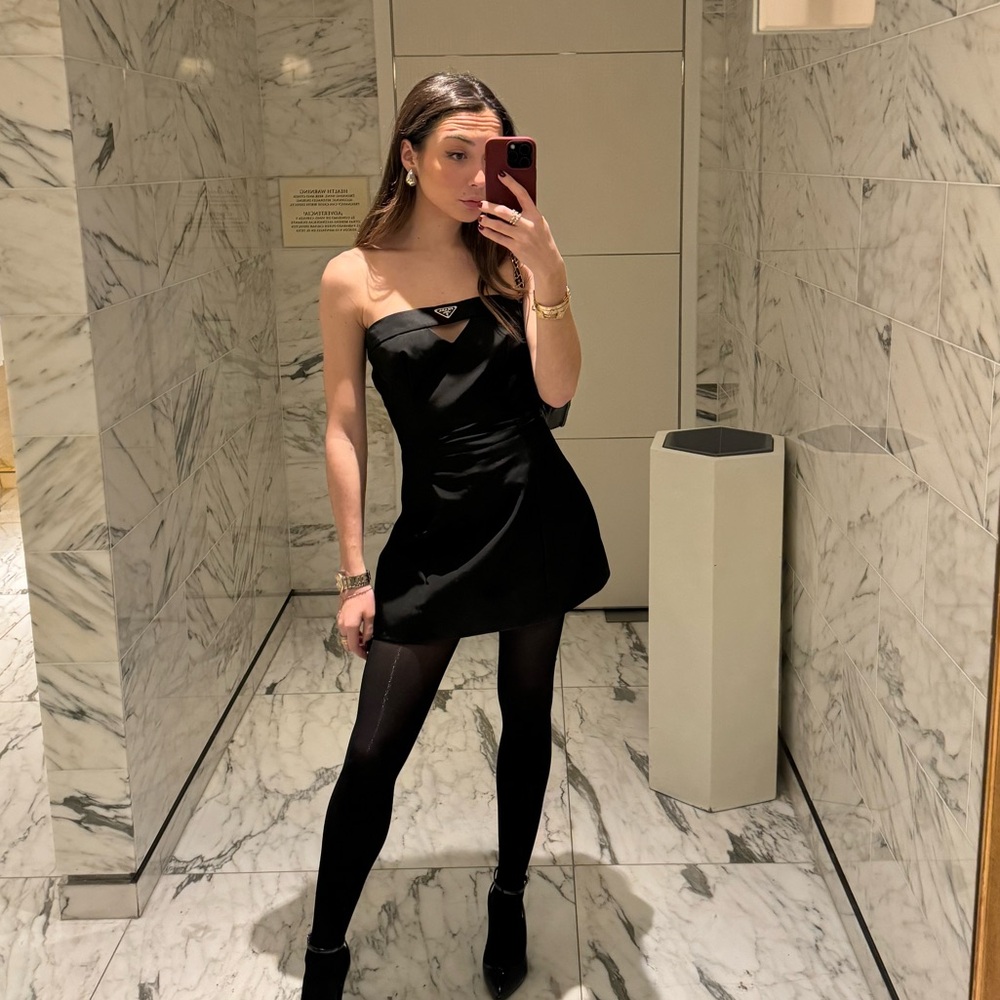 Prada Re- Nylon Dress - Black